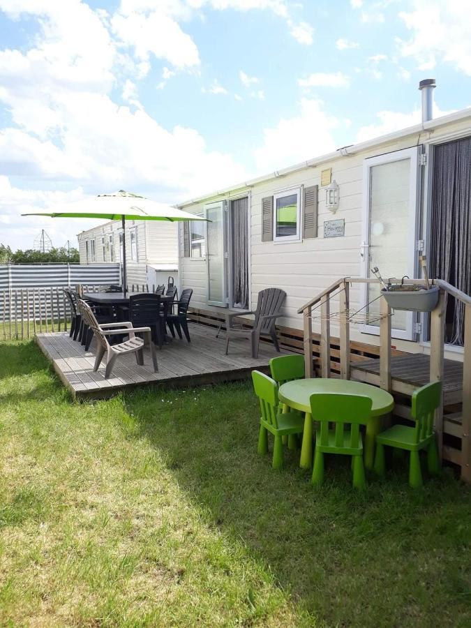 Luxe Vakantiechalet Met Omheinde Tuin Bredene 6Pers Exterior foto